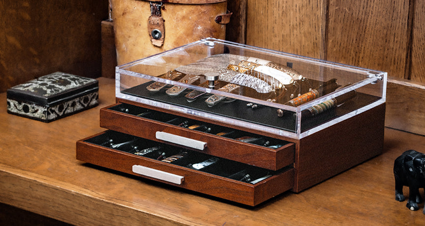 PK883 アートハンティングナイフ　ディスプレイ Luxury And Hand Crafted Accessories | William Henry