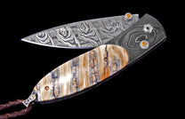 The Monarch 'Archetype' Damascus Pocket Knife