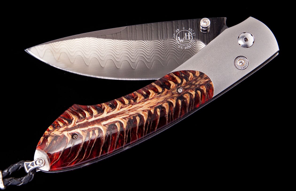 Spearpoint Estacada Blue Spruce Pinecone Pocket Knife | William Henry