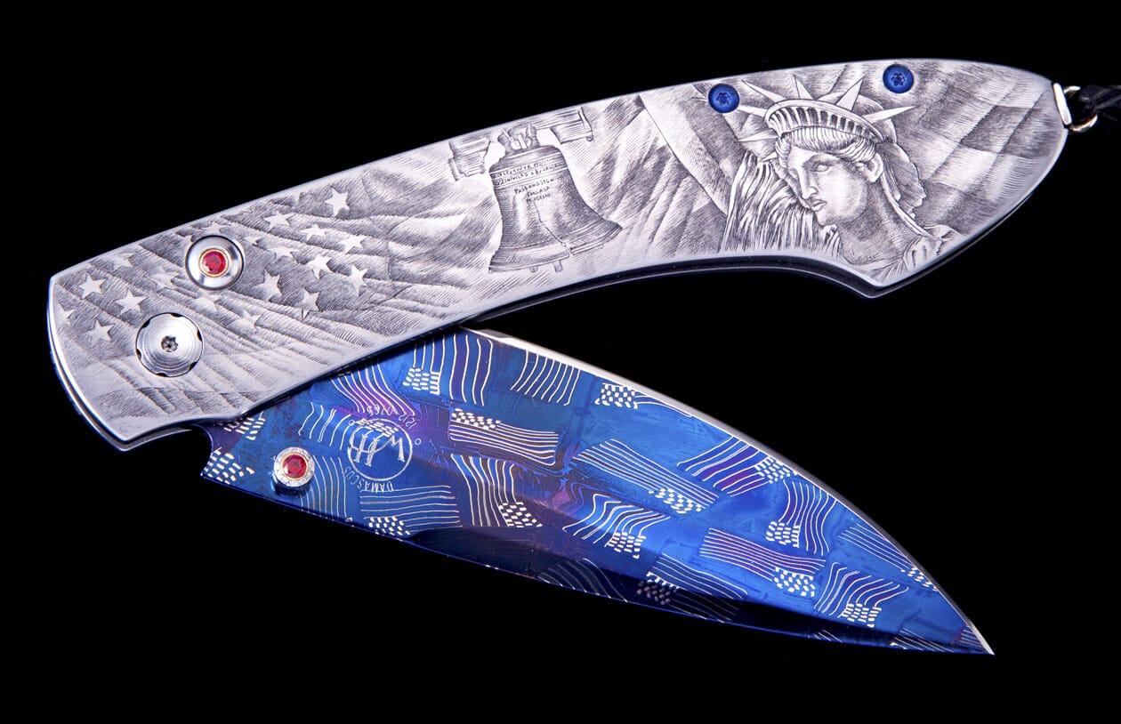 Spearpoint Freedom Luxury Pocket Knife | William Henry
