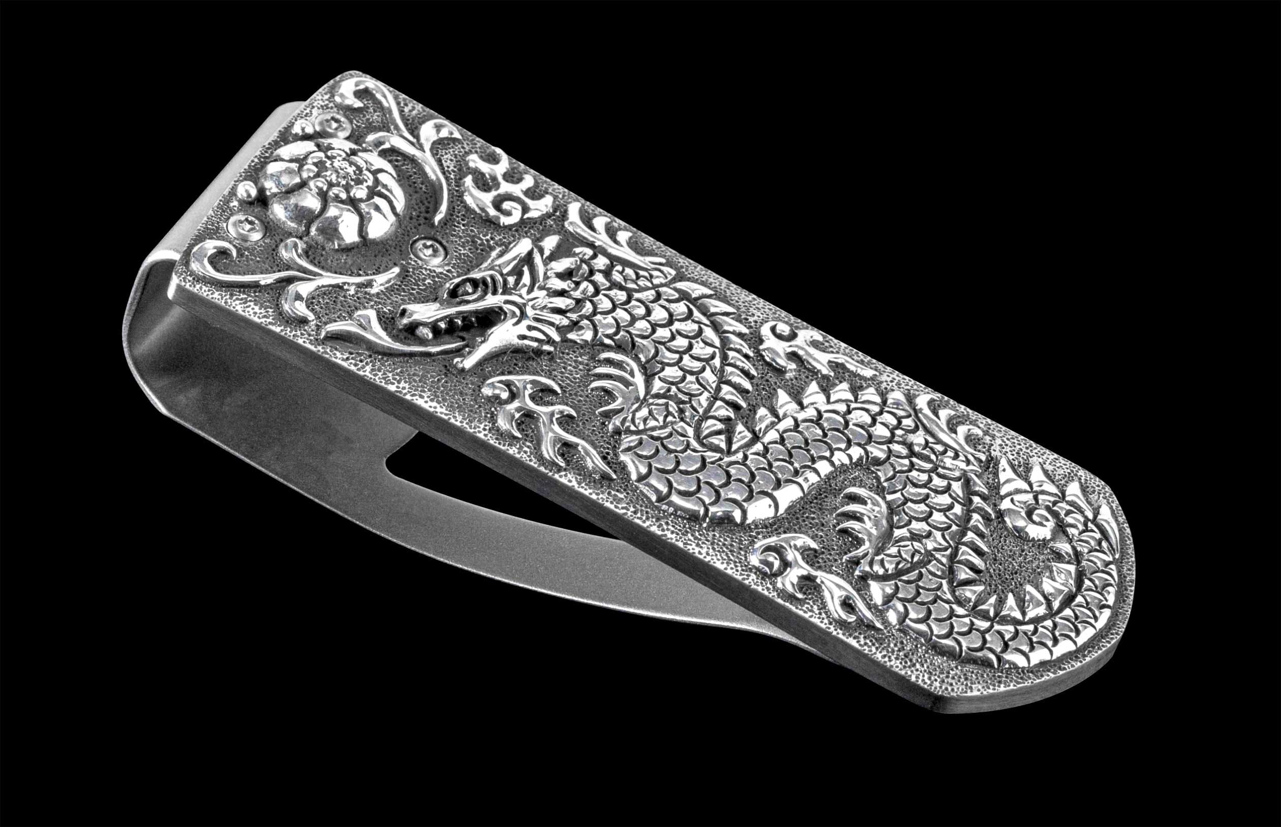 silver925 oriental dragonマネークリップ M3 Zurich Naga – William Henry