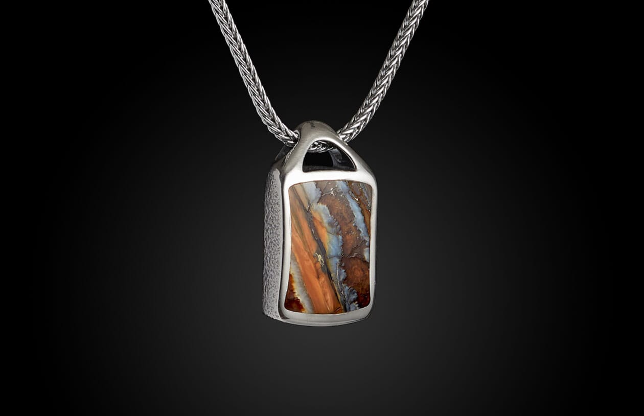 Mammoth Spark (P27 MT BR) Men's Necklace – William Henry