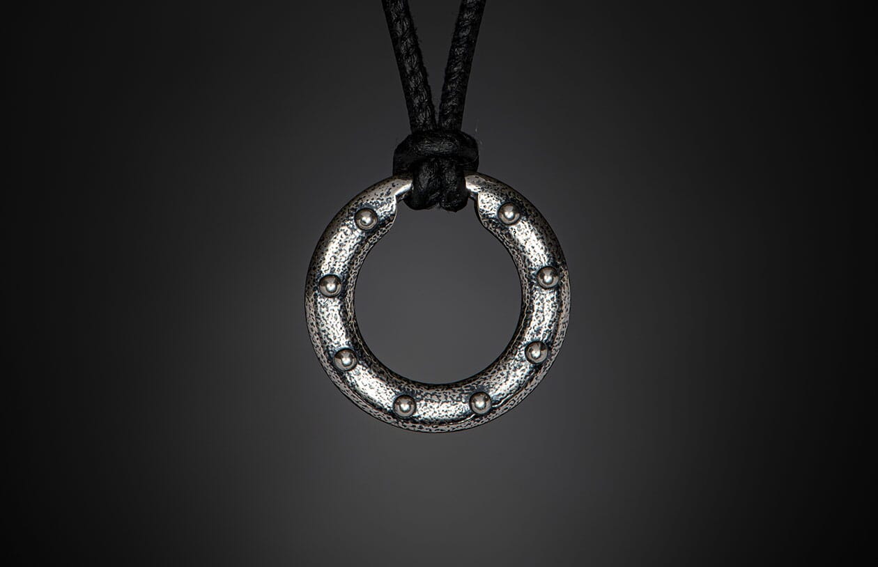 Silver Orbit (P50 S) Men's Necklace – William Henry