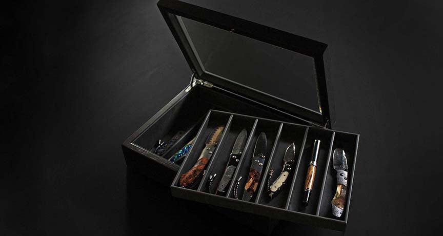 Luxury Knife Accessories & Collector Cases