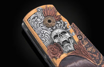 B12 Floral Skull II