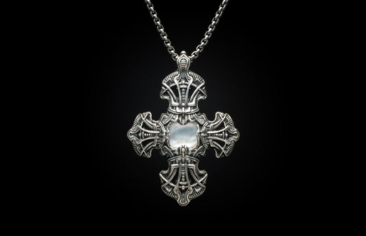Kells Cross - Pietersite and Mother of Pearl