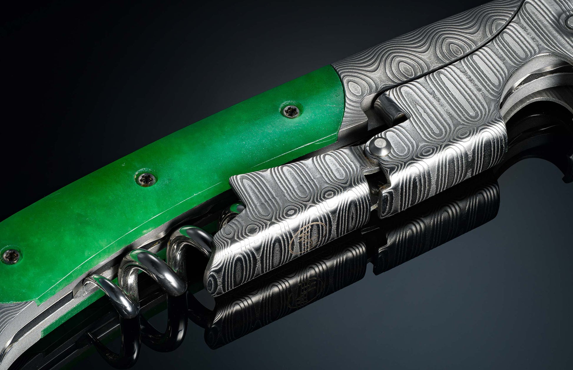Sommelier Wine Opener with Jade handle