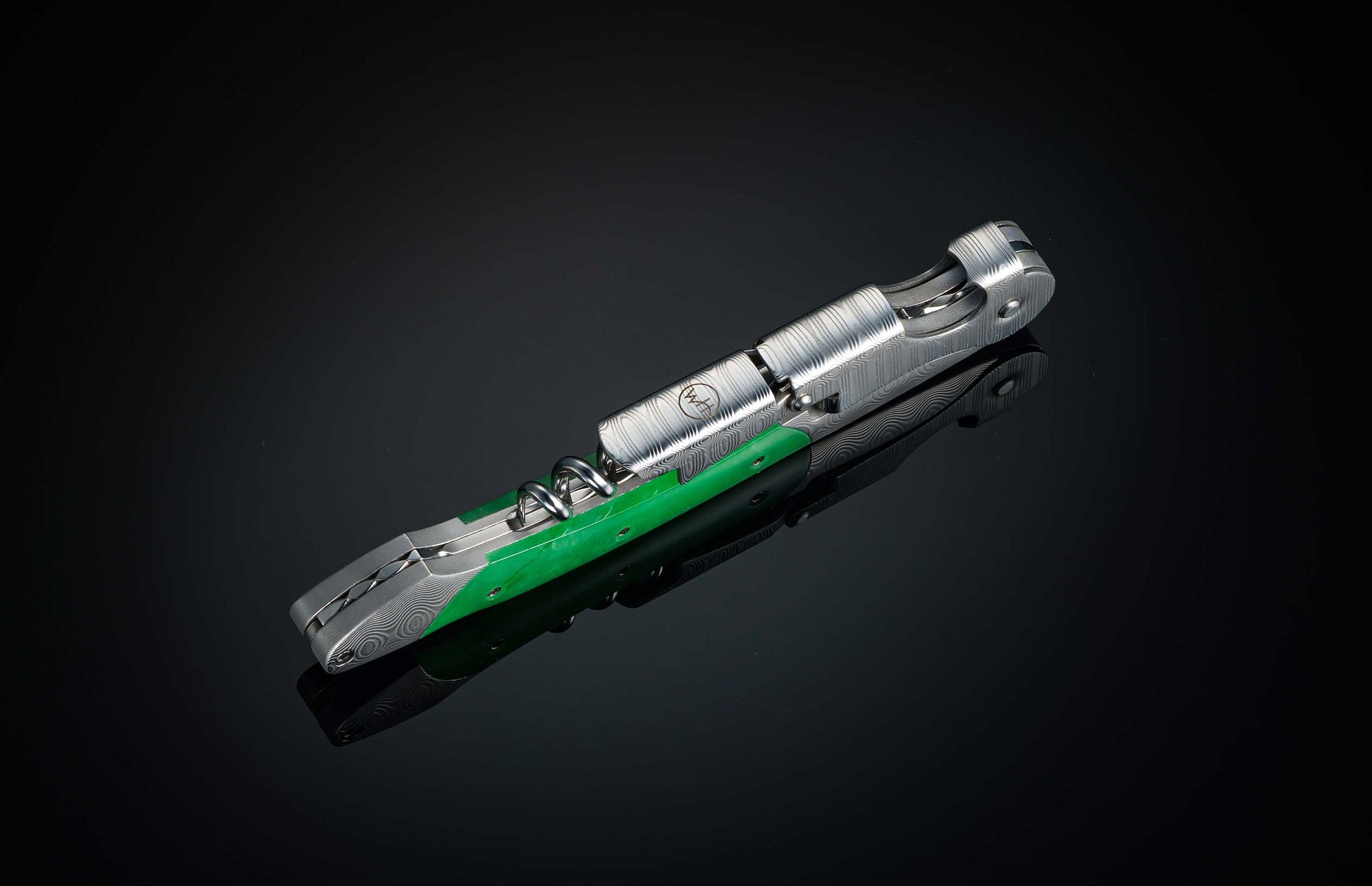 Sommelier Wine Opener with Jade handle