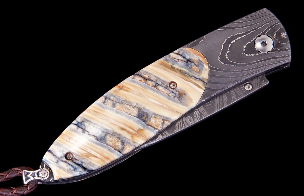 The Monarch 'Archetype' Damascus Pocket Knife 