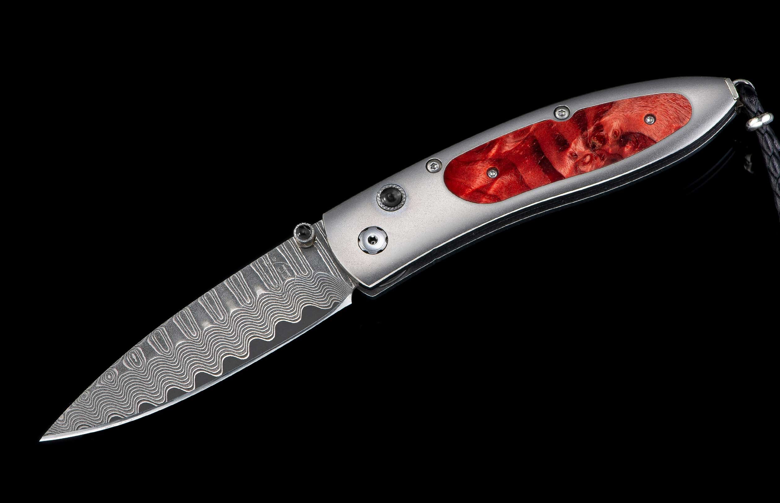 Monarch 'Red Burl' Pocket Knife – William Henry