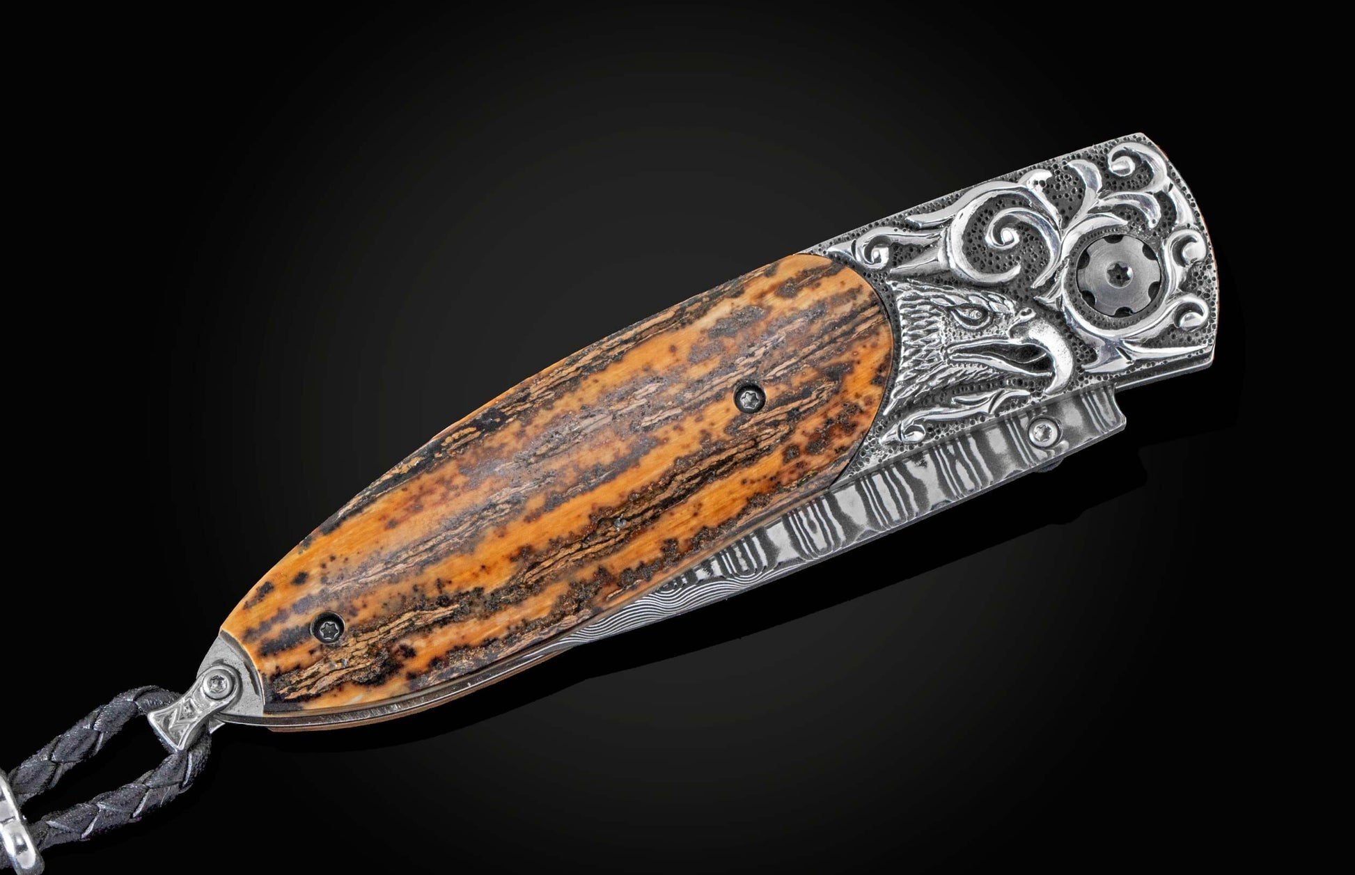  and a damascus steel blade.