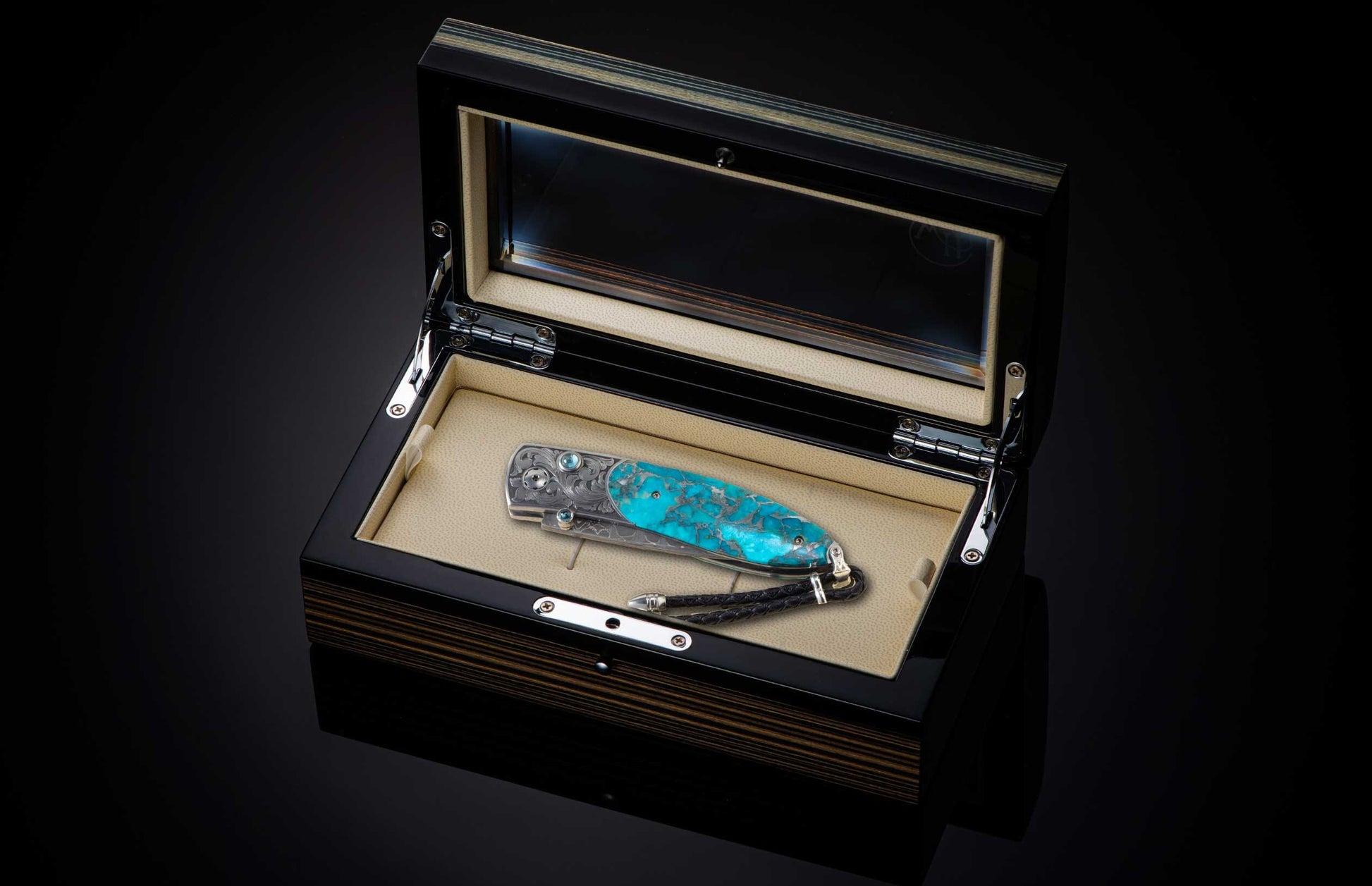 Turquoise Scroll