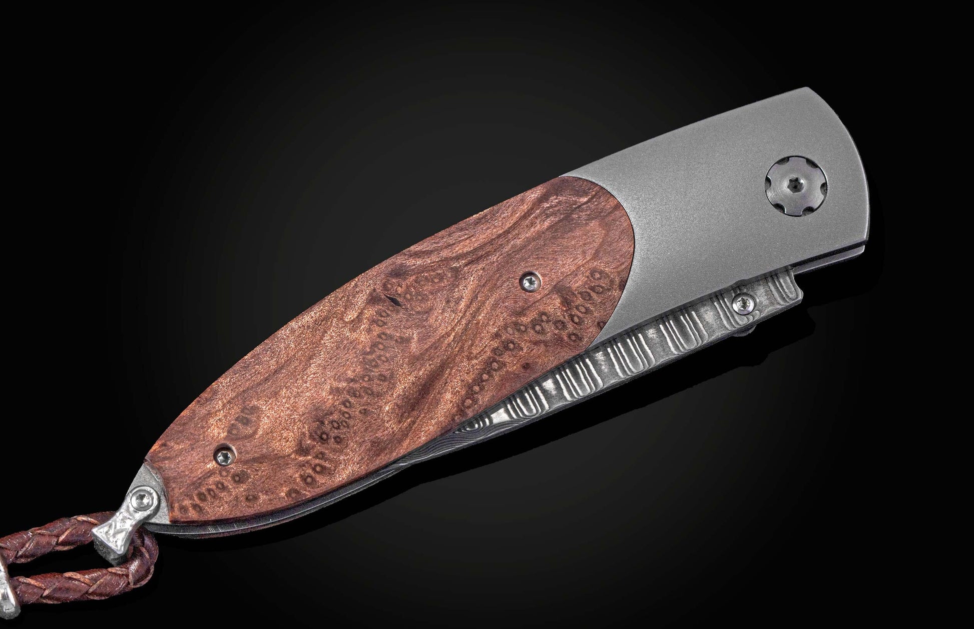  and a damascus steel blade.