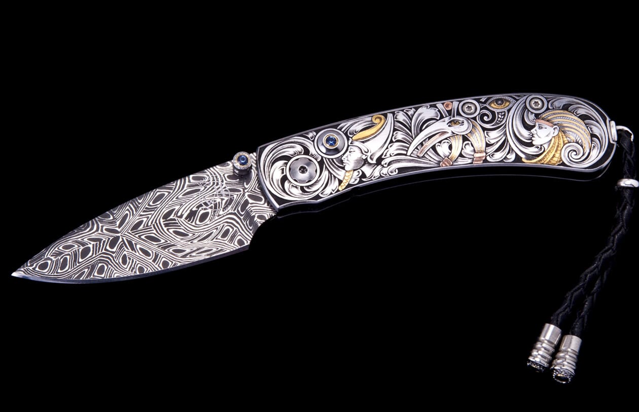 Kestrel Engraved 'Egyptian Gods' Pocket Knife | William Henry