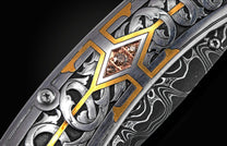  set with spinel gemstones