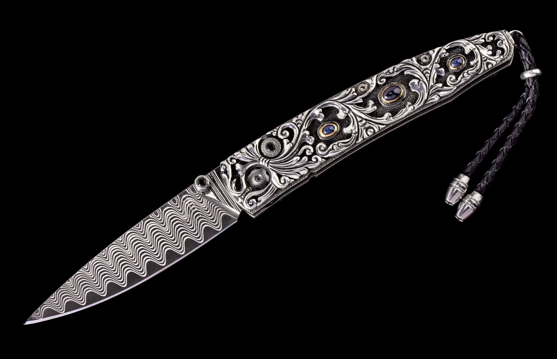 The Radiant Hand-Carved Sterling Silver Pocketknife