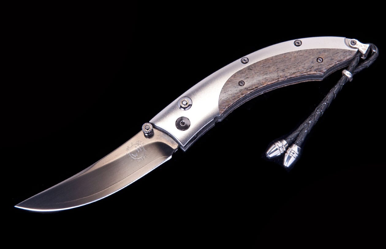 三笠艦橋　盾　美品 Persian TIW Luxury Pocket Knife | William Henry