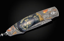  and silver inlays by Narimantis Palsis depicting Alaskan wildlife