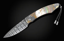  hand-forged with Gibeon Meteorite and set with spinel gemstones.