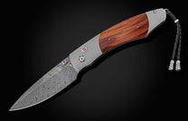 The ‘Buckeye’ pocket knife from William Henry features a titanium frame
