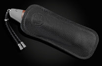The ‘Buckeye’ pocket knife from William Henry features a titanium frame