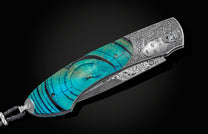  and a hand-forged damascus steel blade by Luke Mattern