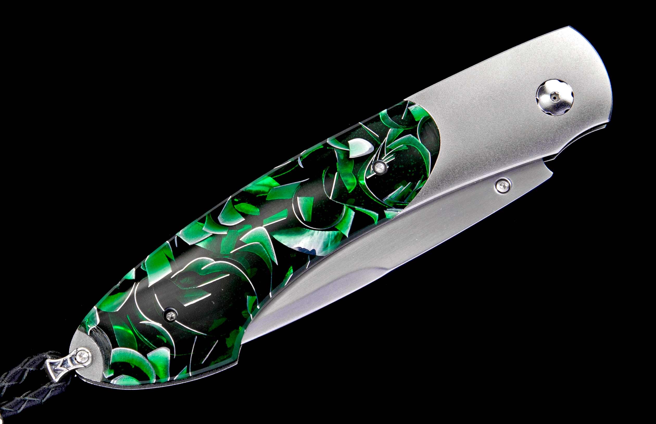 Spearpoint 'Green Flash' Pocket Knife – William Henry