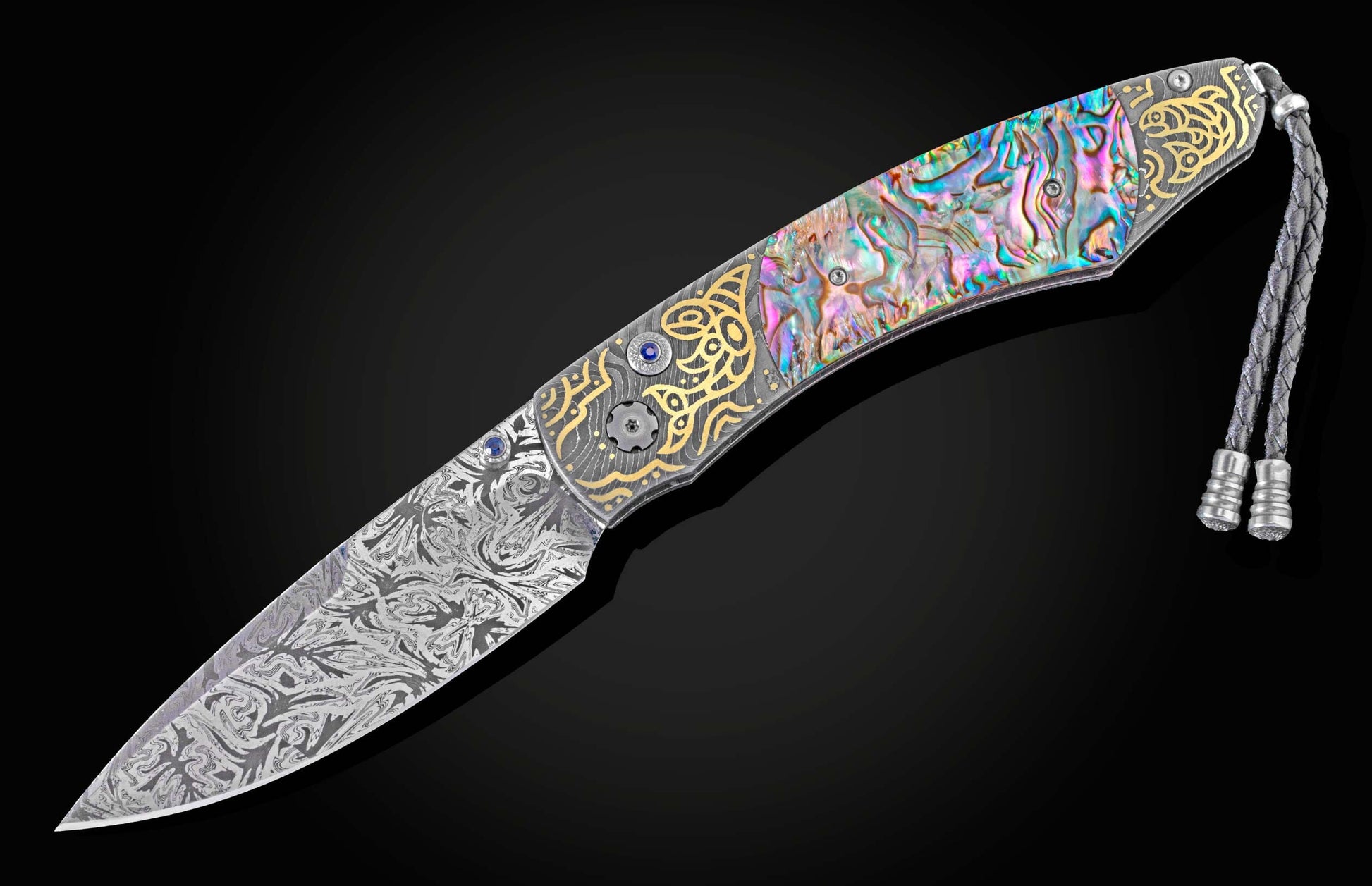 and inlaid with abalone shell