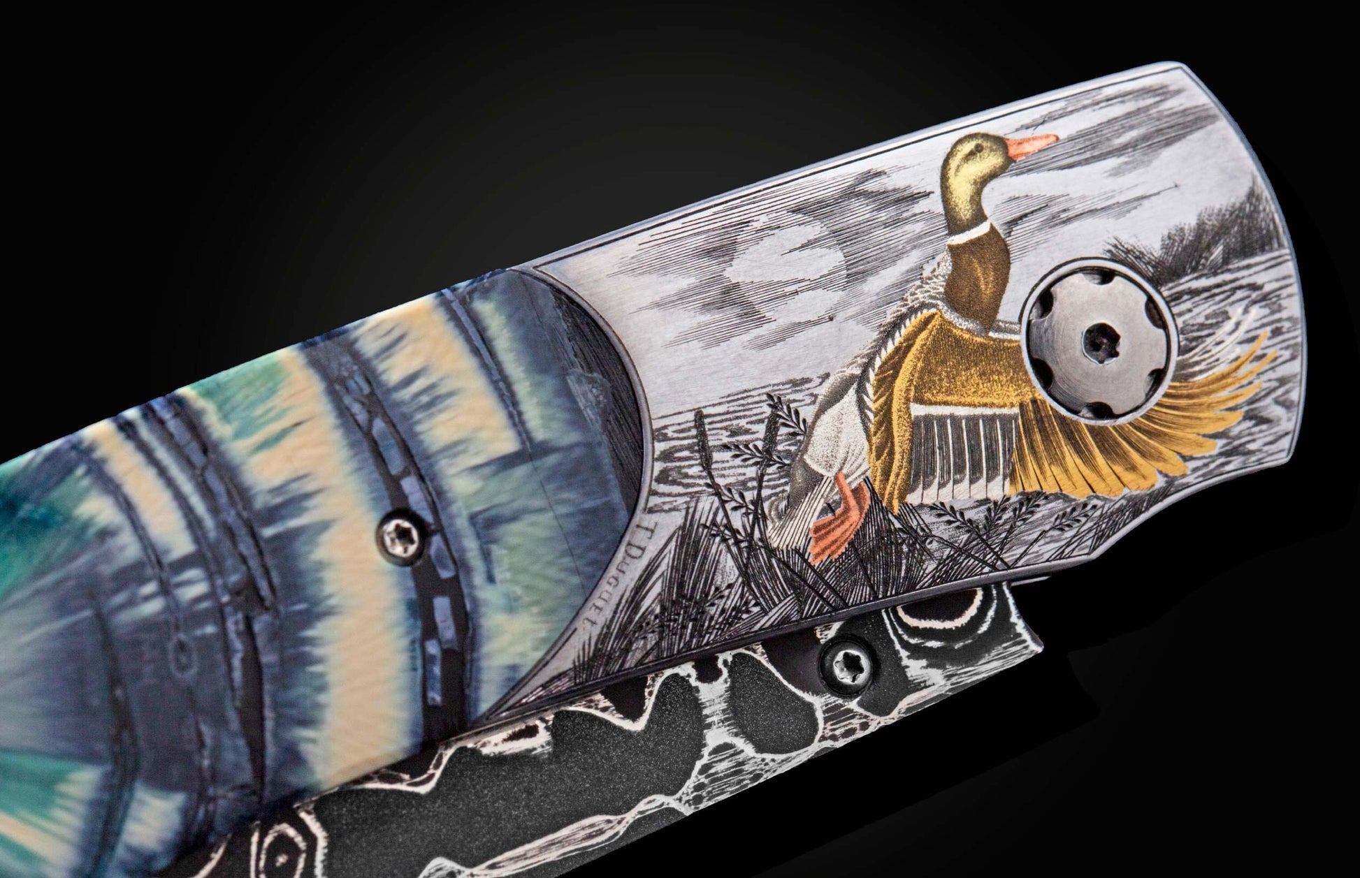  and silver & copper inlays by Thierry Duguet