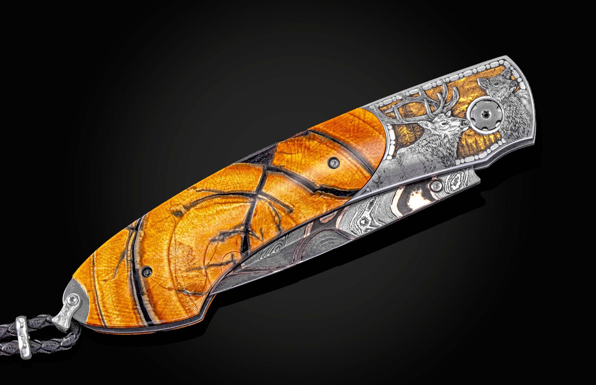  and a damascus steel blade