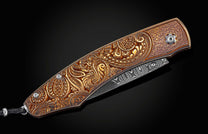  hand-forged with Gibeon Meteorite by Chad Nichols