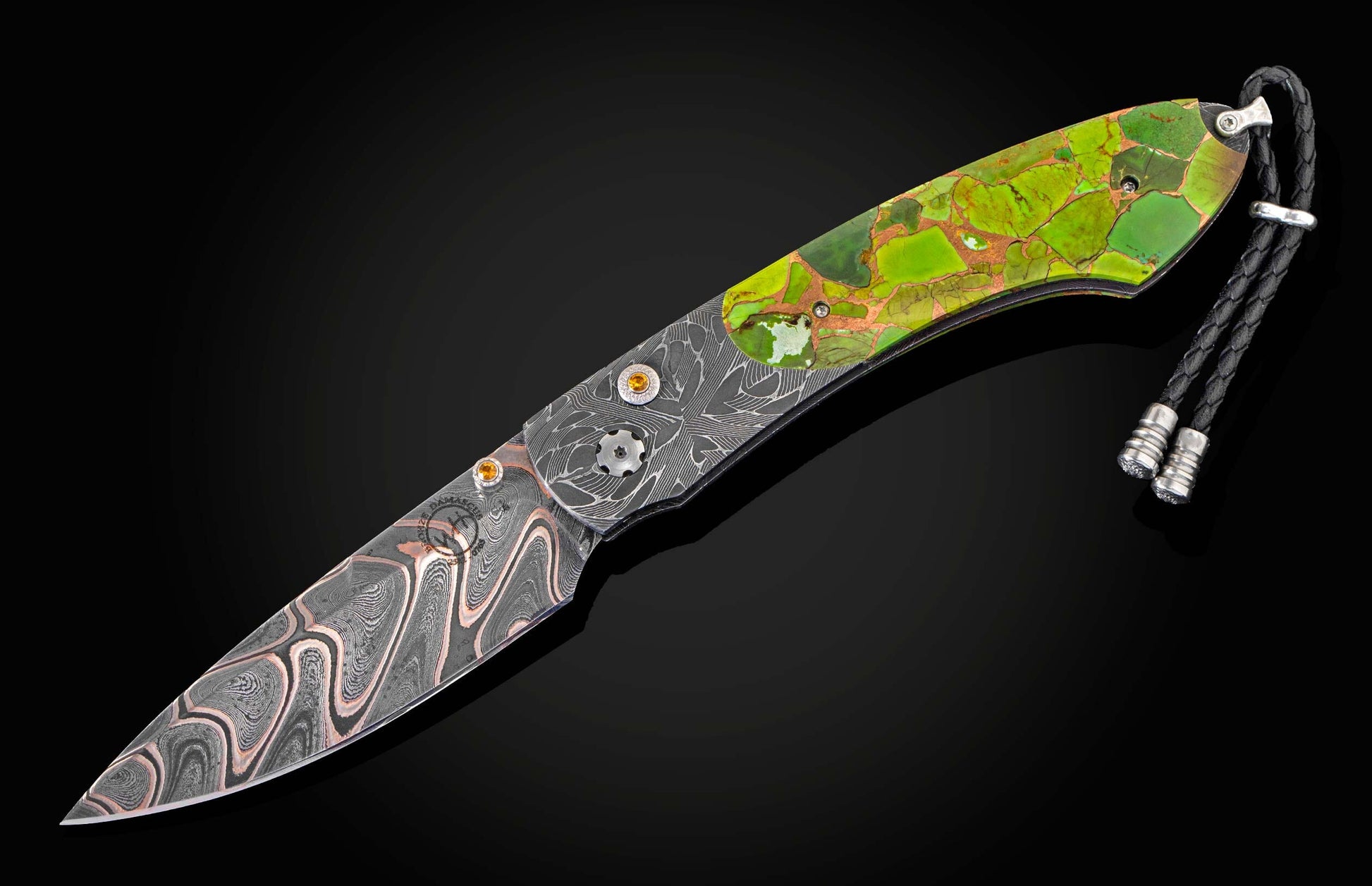  hand-forged Damascus steel