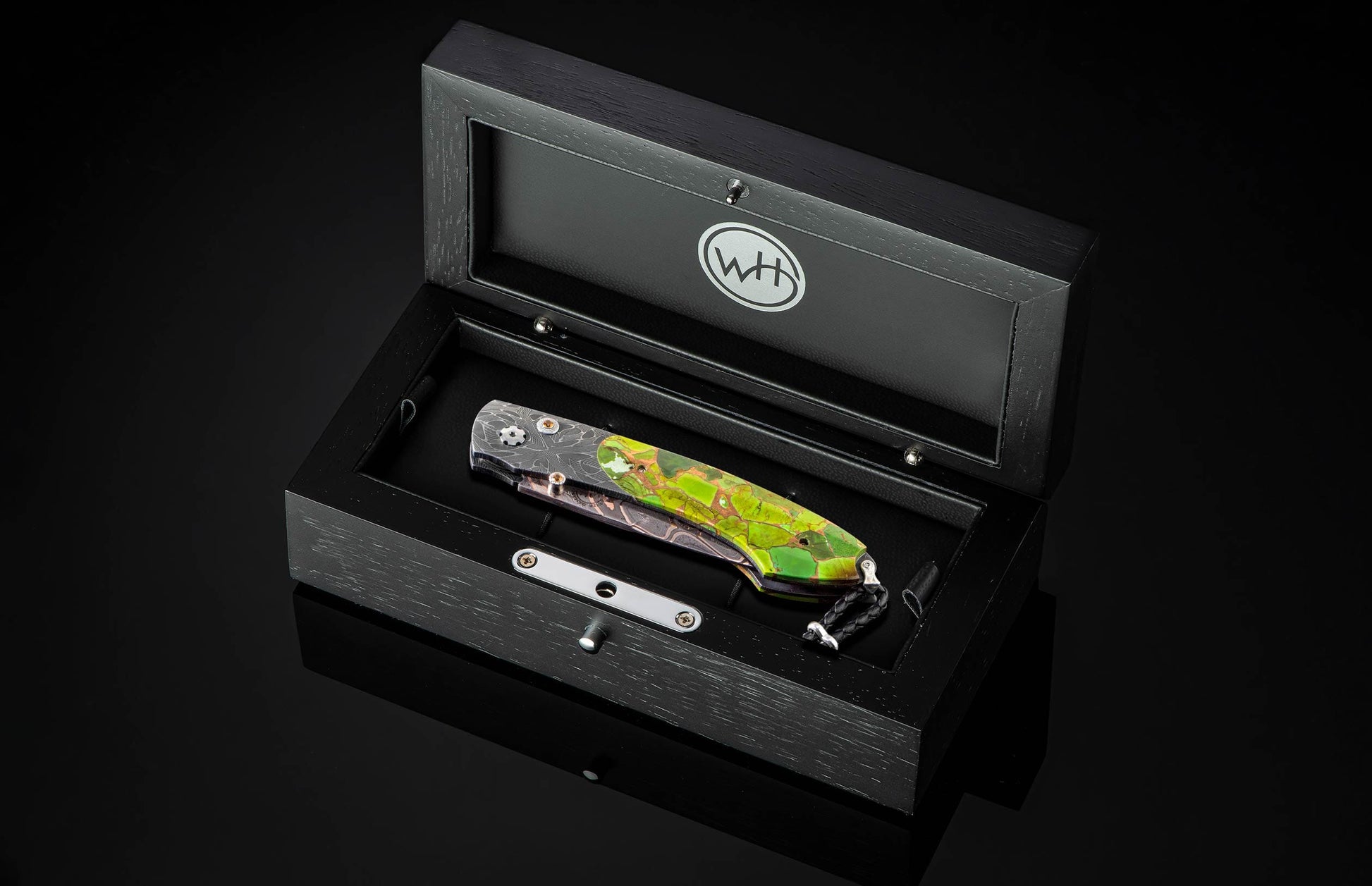  inlaid with Mojave Green Turquoise