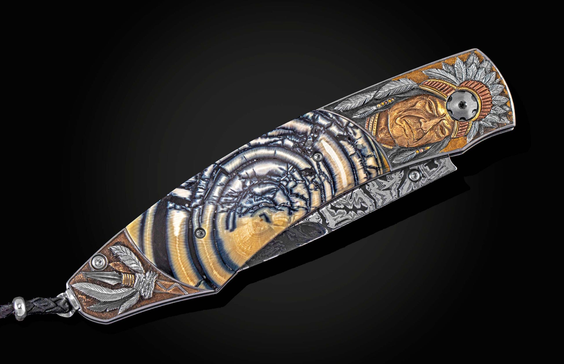  fossil Woolly Mammoth tusk