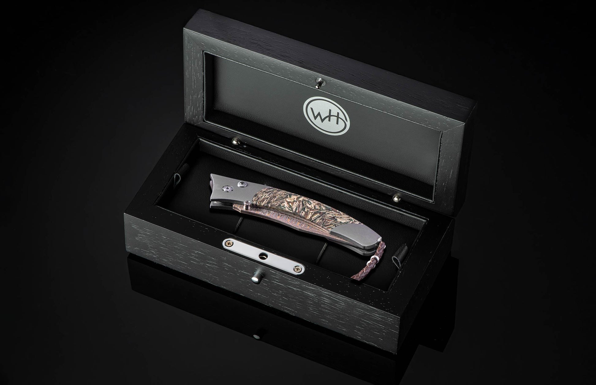  inlaid with a custom composite