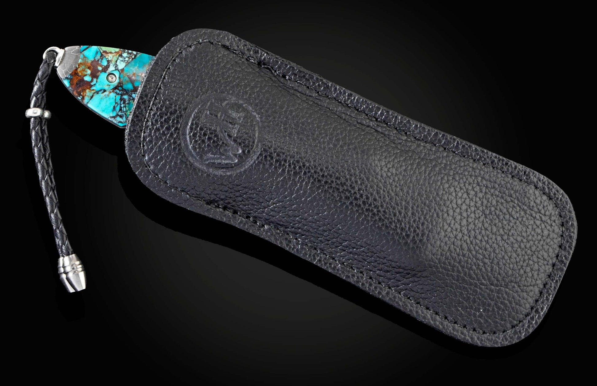  and a hand-forged Damascus steel blade