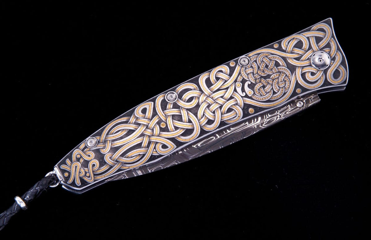 Knot Work Inlay Beowolf – William Henry