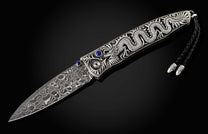 The GenTac Sterling Silver Dragon Pocket Knife 