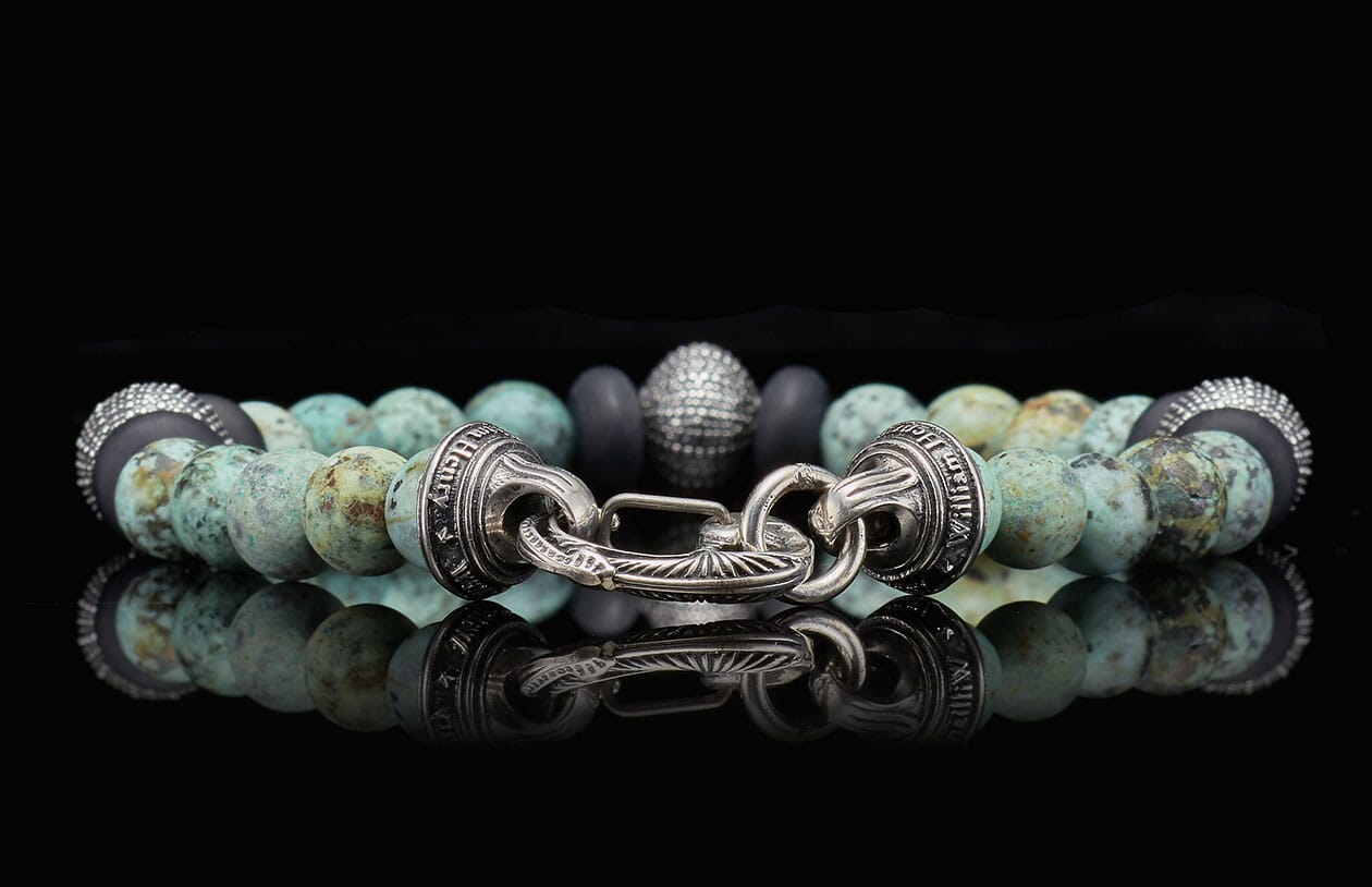 Nassau (BB11 TQ) Men's Bracelet – William Henry