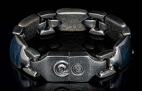 The Labradorite Retro Sterling Silver Bracelet