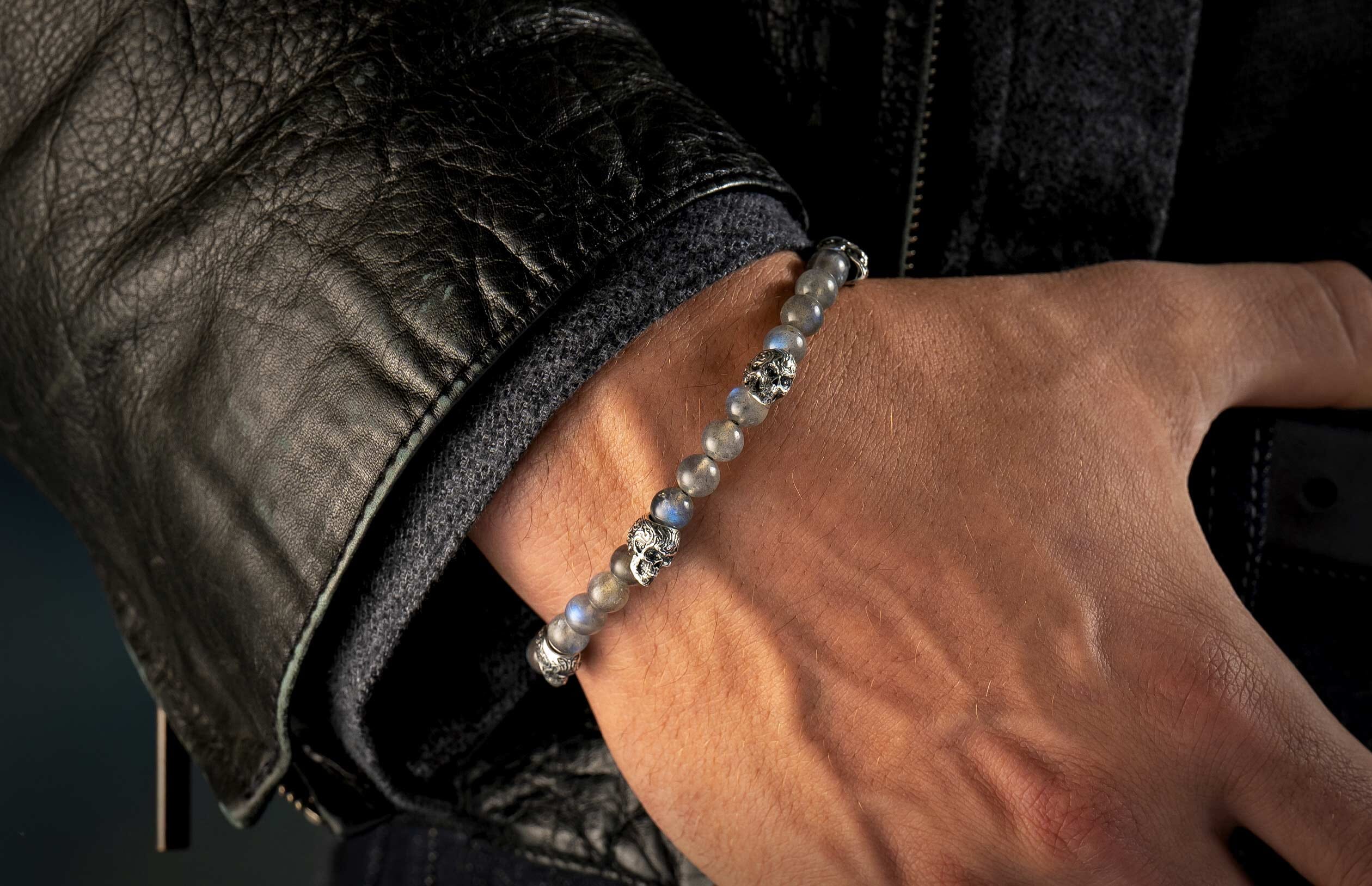 Crescent (BB44 LAB) Men's Bracelet – William Henry