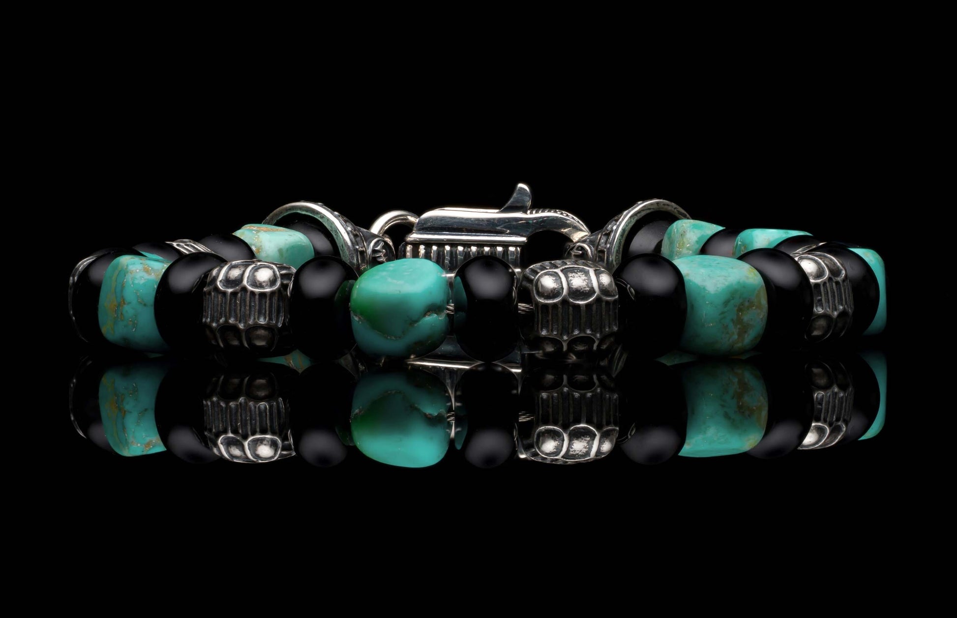  and sculpted sterling silver quilted cube beads