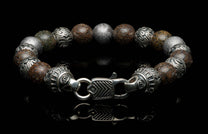  Gibeon meteorite beads