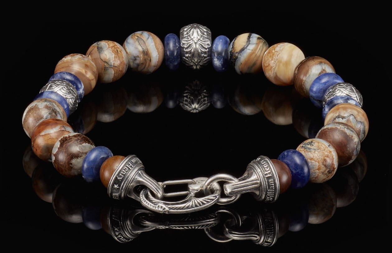 Boots and Denim (BB9 MT) Men's Bracelet from William Henry