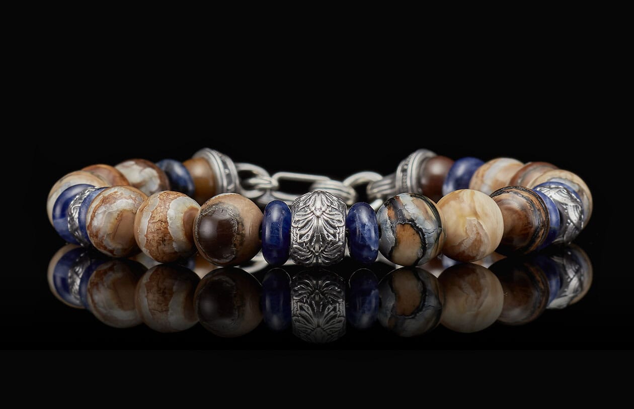 Boots and Denim (BB9 MT) Men's Bracelet from William Henry