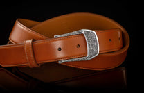The Buckle 3 Damascus Steel Belt Buckle 