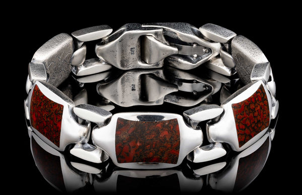 Dino Retro (BR13 DB RB) Men's Bracelet – William Henry