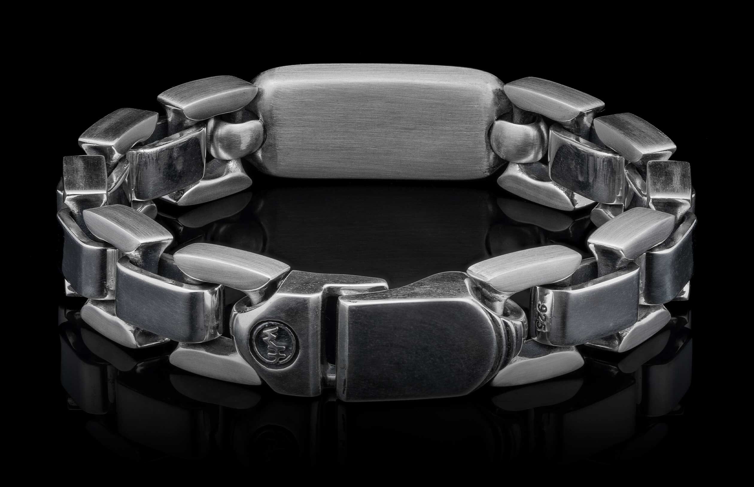 Damascus Identity - Hand-Forged Men's Bracelet – William Henry