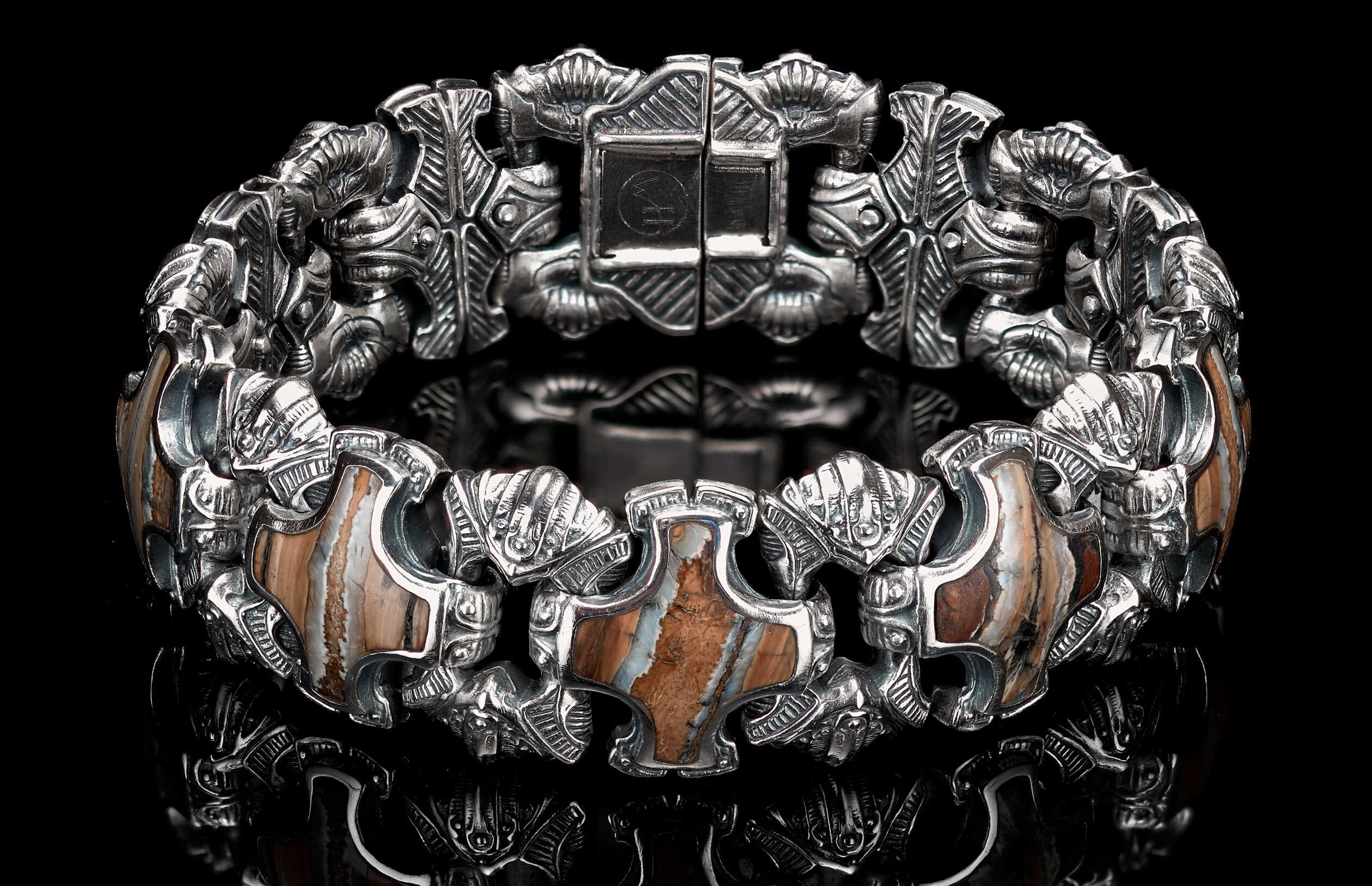 Aleksius (BR5S MT BR) Men's Bracelet – William Henry