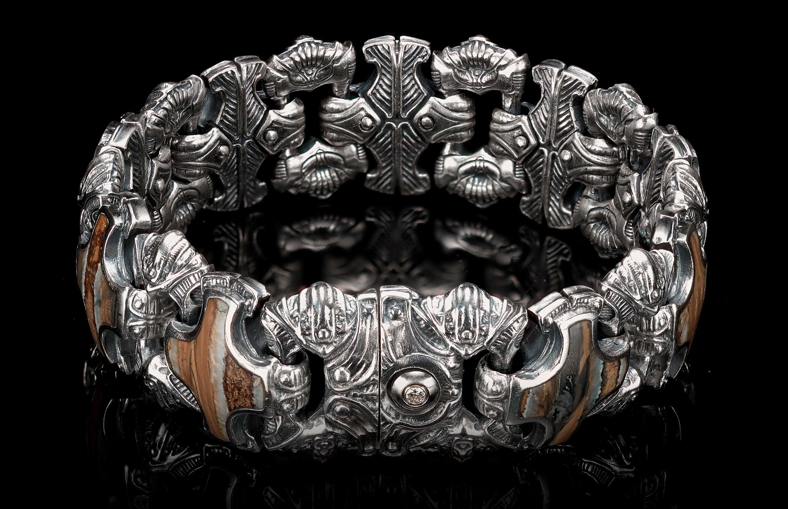 Aleksius (BR5S MT BR) Men's Bracelet – William Henry